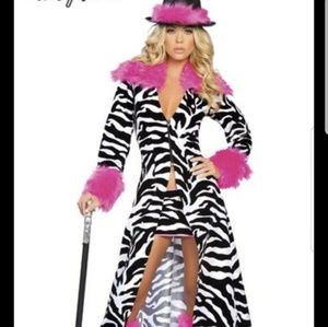 Sexy Pimptress Costume Roma S